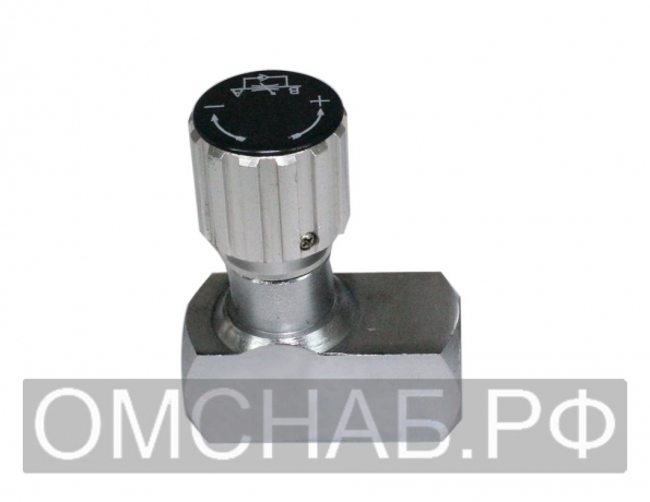 Гидродроссель с обратным клапаном  KBMK-8, КВМК-10, КВМК-12, КВМК-16, КВМК-25, КВМК-32