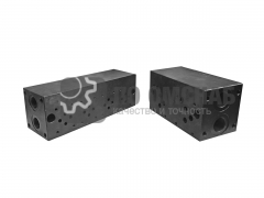 Плиты многоместные  присоединительные (переходные)  для монтажа гидрораспределителей