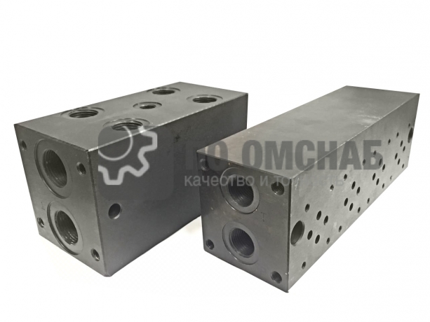 Плиты многоместные  присоединительные (переходные)  для монтажа гидрораспределителей