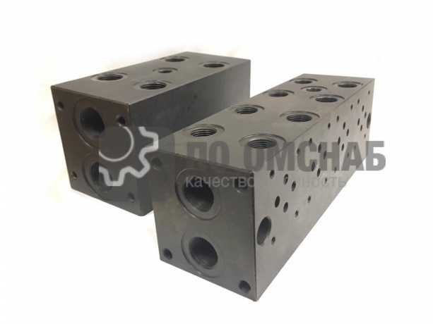 Плиты многоместные  присоединительные (переходные)  для монтажа гидрораспределителей