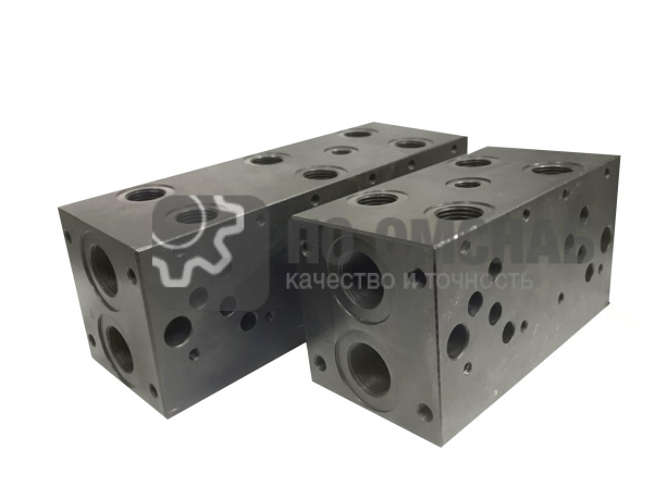 Плиты многоместные  присоединительные (переходные)  для монтажа гидрораспределителей