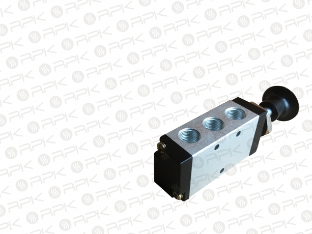 Пневмораспределители 4R с  ручным управлением.